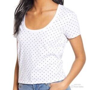 NWOT BP Black n White Polka Dot T-shirt | Size M